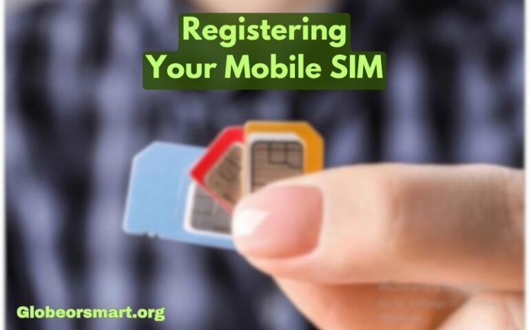 Registering Your Mobile SIM