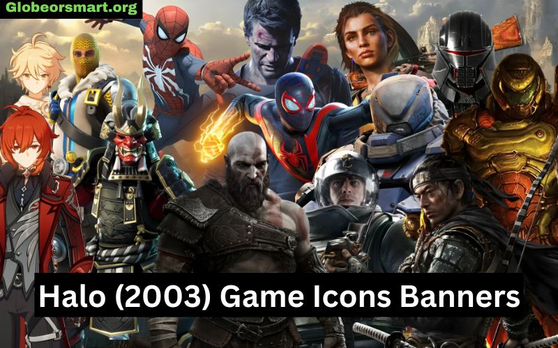 Halo (2003) Game Icons Banners