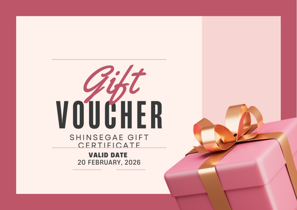 Shinsegae gift certificate